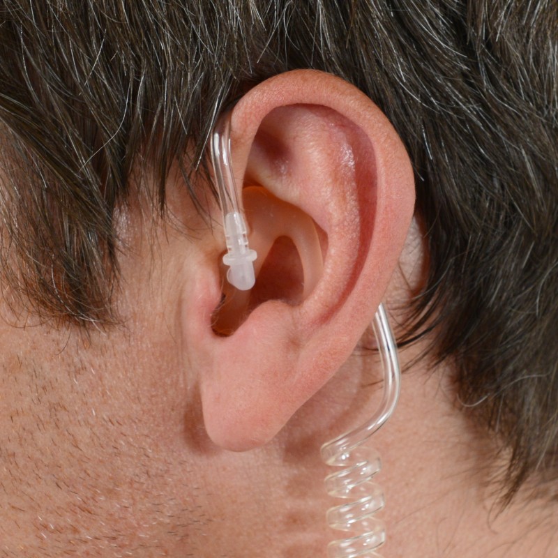 Siliconen oorplug rechts small