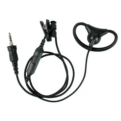 Headset met in-line microfoon en D-oortje